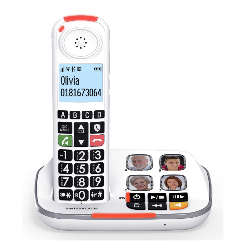 TELEFONO FIJO SWISSVOICE XTRA 2355 BLANCO