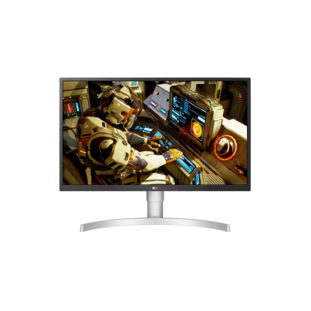 Monitor Gaming Polivalente LG 27UL550P-W 27"- 4K- 5ms- 60Hz- IPS- Plata