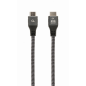 CABLE TRENZADO HDMI 2-1 8K 60HZ GEMBIRD SELECT PLUS SERIES CON ETHERNET 3M NEGRO