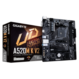 PLACA BASE GIGABYTE A520M K V2 AM4 MATX 2XDDR4