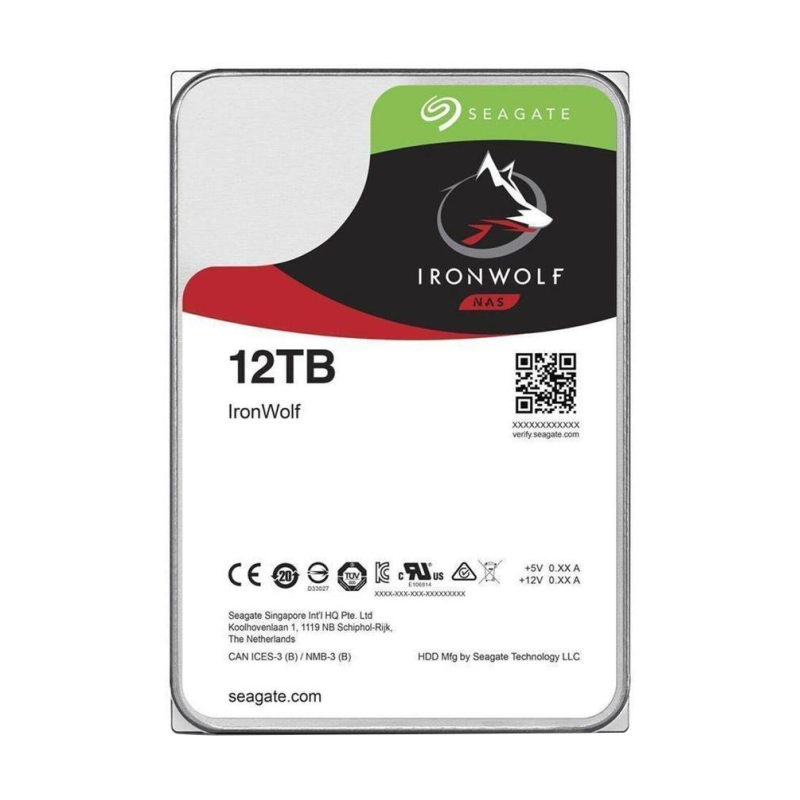 DISCO SEAGATE IRONWOLF 12TB SATA3 256MB