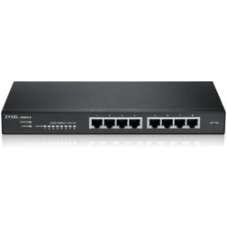 Zyxel GS1915-8 Gestionado L2 Gigabit Ethernet (10/100/1000) Negro