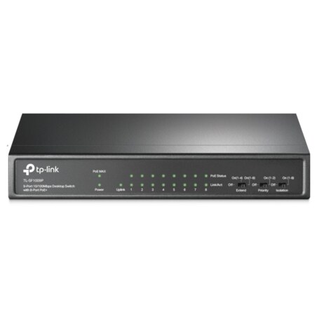 Switch 9 puertos tp - link tl - sf1009p 10