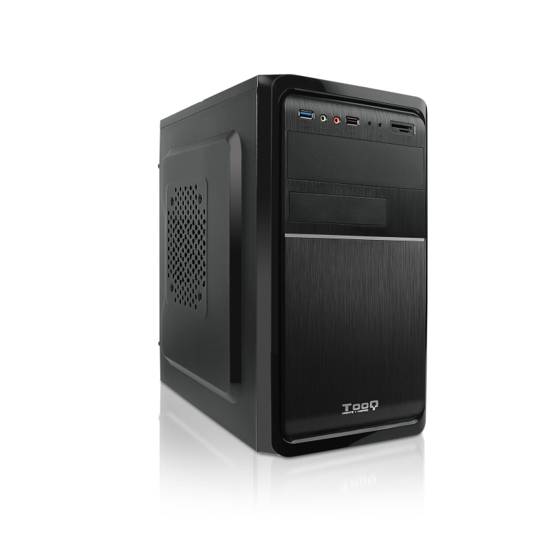 CAJA TOOQ 4735U3C-B MATX 500W LECTOR TARJETAS,1XUSB 3,0