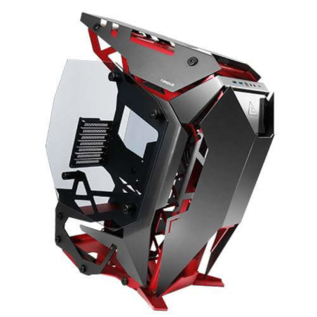 CAJA GAMING ANTEC TORQUE E-ATX 2XUSB3-0 1XUSBC SIN FUENTE NEGRO-ROJO