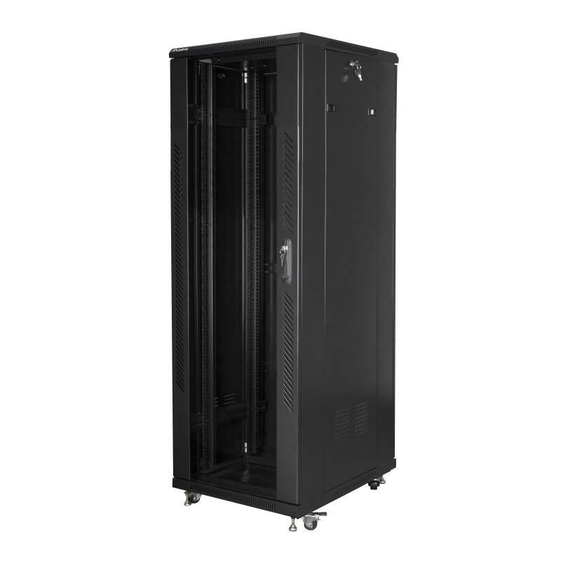 ARMARIO LANBERG RACK 19" 37U 600X800 FLAT PACK BLACK NEGRO