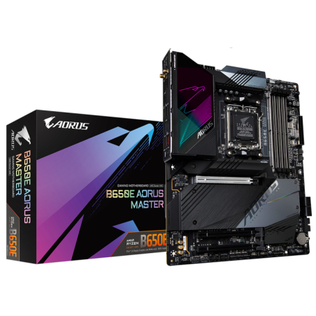 PLACA BASE GIGABYTE B650E AORUS MASTER AM5 ATX 4XDDR5