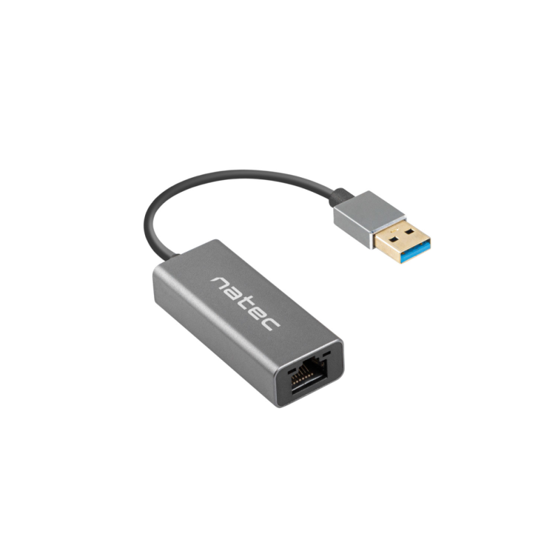 ADAPTADOR NATEC CRICKET USB 3-0 A ETHERNET RJ45 1GB