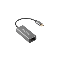 ADAPTADOR NATEC CRICKET USB-C 3-1 A ETHERNET RJ45 1GB