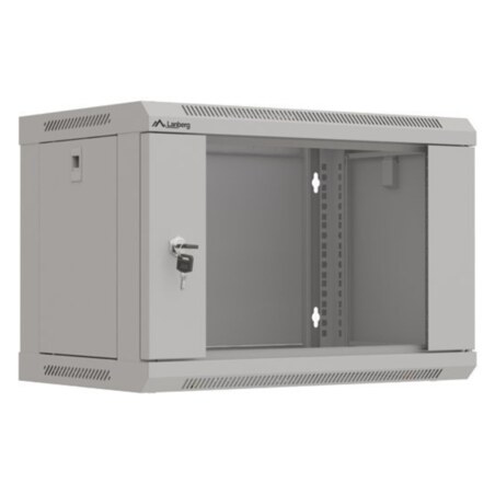 Armario lanberg 19 pulgadas 6u 540x350 gris