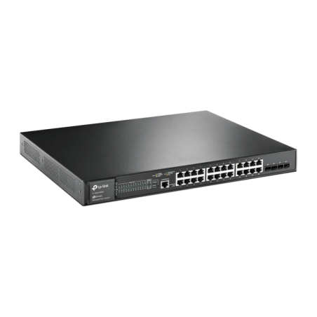 Switch TP-Link Gigabit L2 JetStream TL-SG3428MP 28 Puertos- RJ-45 10-100-1000 PoE- SFP