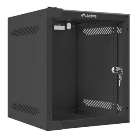 Armario lanberg mural rack 10 pulgadas 6u