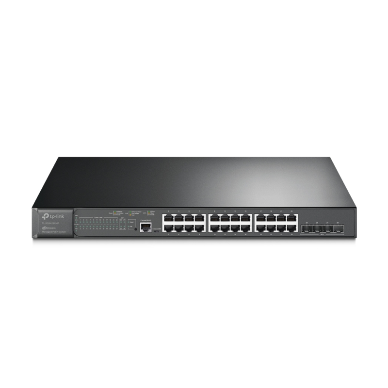 Switch Gestionable L2+ TP-Link TL-SG3428XMP 28 Puertos- RJ-45 10-100-1000 PoE- SFP