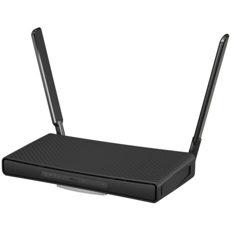 Mikrotik hAP ax³ router inalámbrico Gigabit Ethernet Doble banda (2,4 GHz / 5 GHz) Negro