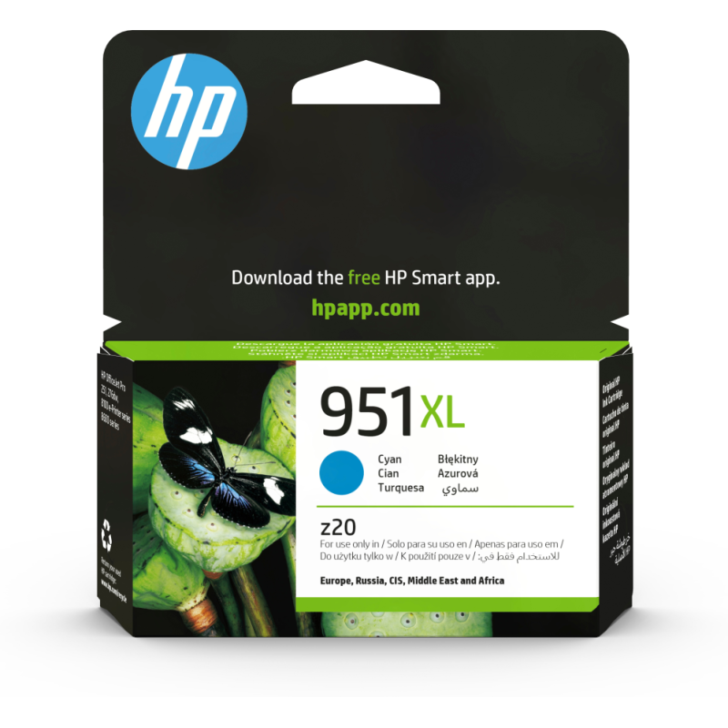 TINTA HP 951XL CYAN