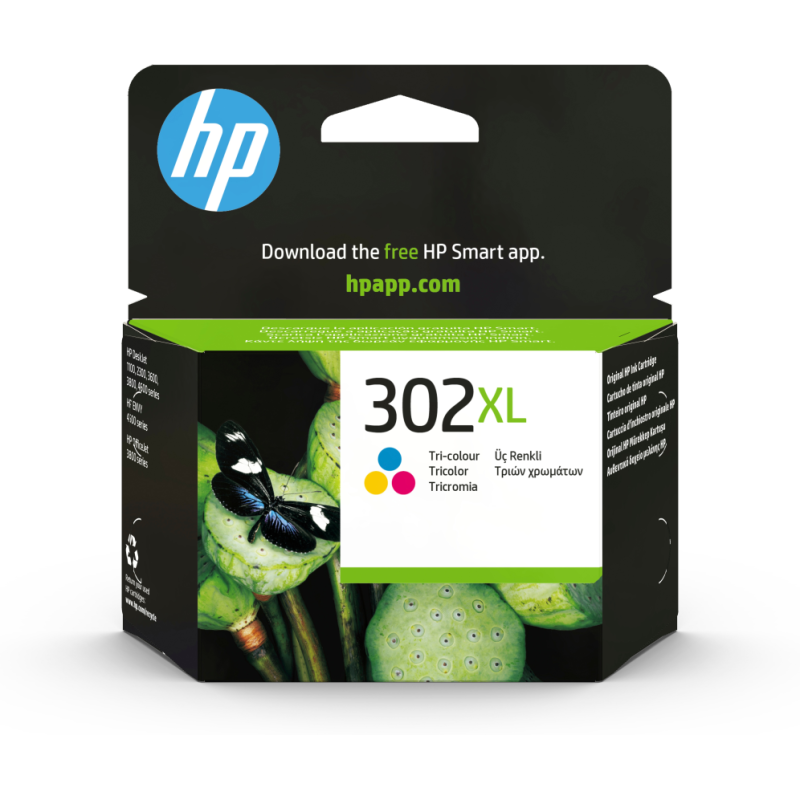 TINTA HP 302XL TRICOLOR