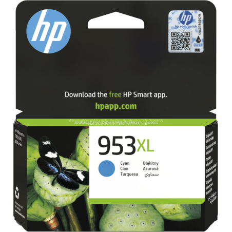 TINTA HP 953XL CIAN