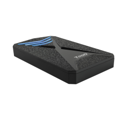 Caja Externa Gaming para Disco Duro de 2-5" TooQ TQE-2550BL- USB 3-1- Sin tornillos