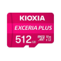 MICRO SD KIOXIA 512GB EXCERIA PLUS UHS-I C10 R98 CON ADAPTADOR