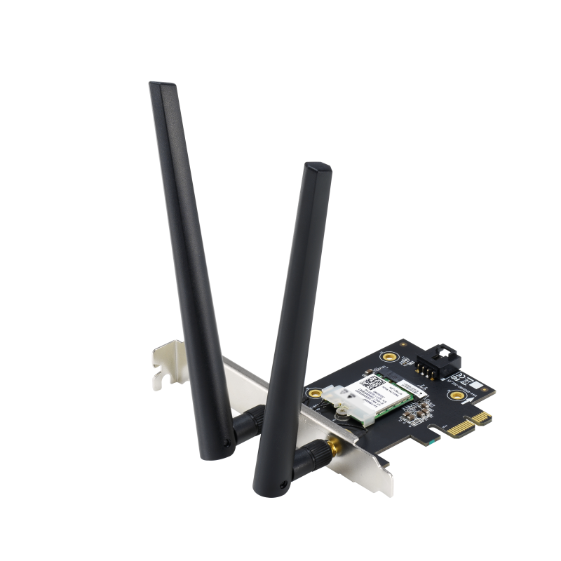 ADAPTADOR ASUS PCE-AX1800 ADAPTADOR PCIE AX1800 WIFI 6 BLUETOOTH 5-2