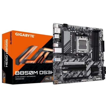 Placa base gigabyte b850m ds3h matx