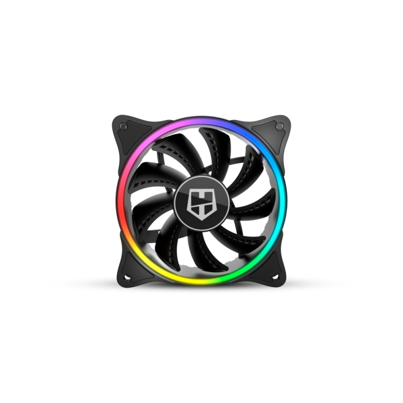 VENTILADOR CAJA NOX HUMMER X-FAN ARGB HALO RING FAN