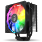 VENTILADOR CPU NOX HUMMER H-224 ARGB