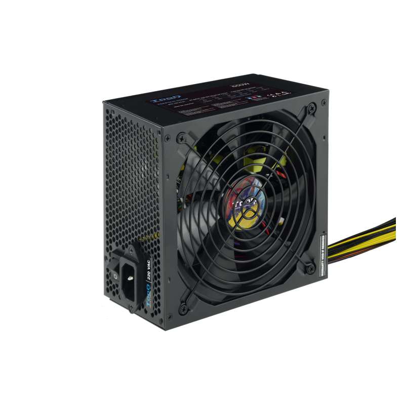 FUENTE ALIMENTACION TOOQ ATX 650W PFC ACTIVO NEGRO