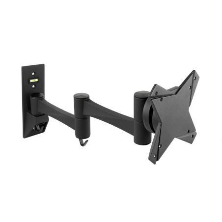 SOPORTE PARED TV LP2323TN-B 13-27 GIRA-INCLI (3 PIVOTES) NEGRO