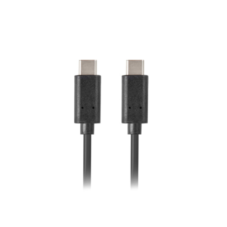 CABLE LANBERG USB C 3-1 GEN 1 MACHO-MACHO 0-5M NEGRO