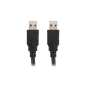 CABLE USB 3-0 LANBERG MACHO-MACHO 1-8M NEGRO