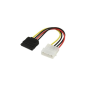 Cable Adaptador Alimentación Molex a Conector Sata 3GO CPSATA- 15cm