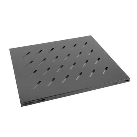 BANDEJA LANBERG FIJA 1U 465X500 MM HASTA 120 KG RACK DE 19 NEGRO