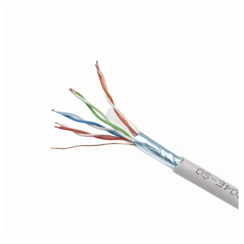 CABLE RED FTP GEMBIRD CAT5E CCA PREMIUM SOLIDO 100 M