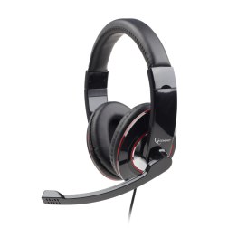 AURICULARES GEMBIRD MICROFONO CONTROL VOL NEGRO ALAMBRICO