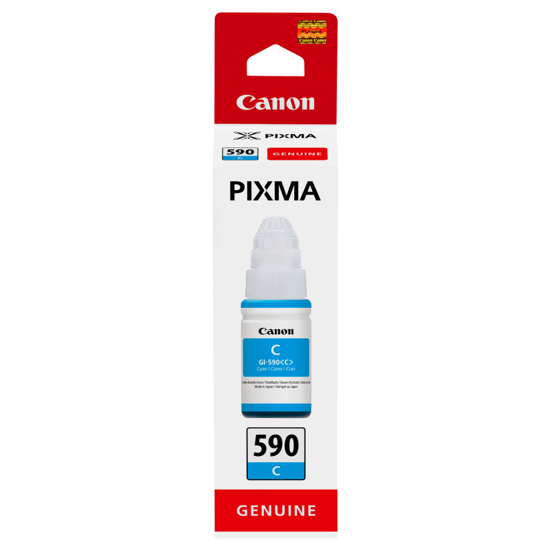 Botella de Tinta Original Canon GI-590- Cian