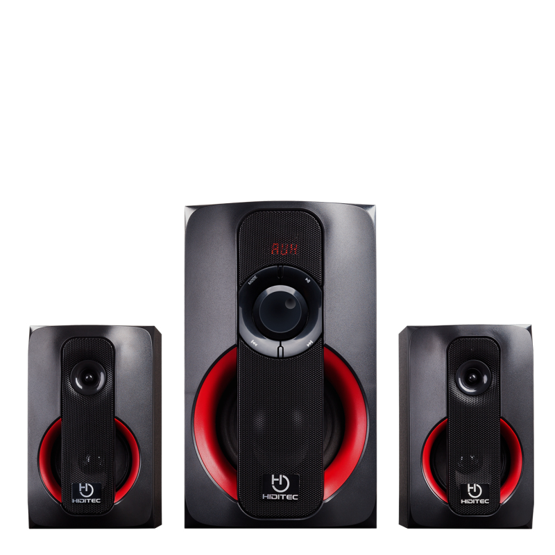 Altavoces con Bluetooth Hiditec H400- 80W- 2-1