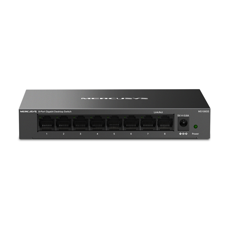 SWITCH MERCUSYS MS108GS DESKTOP 8 PORT GIGABIT