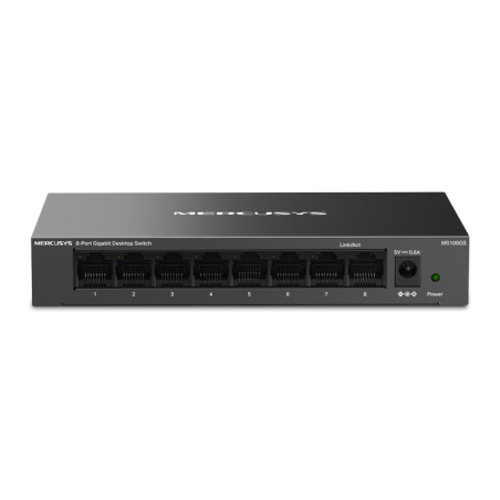 SWITCH MERCUSYS MS108GS DESKTOP 8 PORT GIGABIT