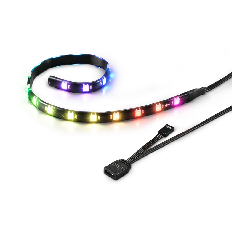 TIRA RGB LED SHARKOON SHARK BLADES 360MMX10MMX3MM 18 LEDS LONGITUD CABLE 60CM