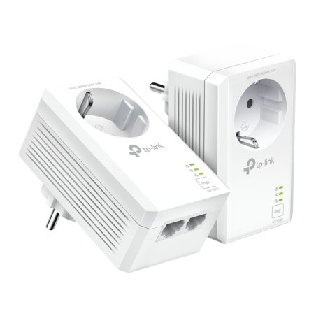 Adaptador Powerline TP-Link TL-PA7027P KIT 1000Mbps- Alcance 300m- Pack de 2