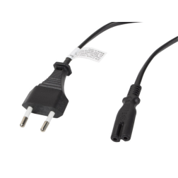 CABLE LANBERG DE ALIMENTACION OCHO CEE 7-16 A IEC320 C7 NEGRO 3M