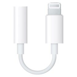 Adaptador apple lightning a jack 3-5mm