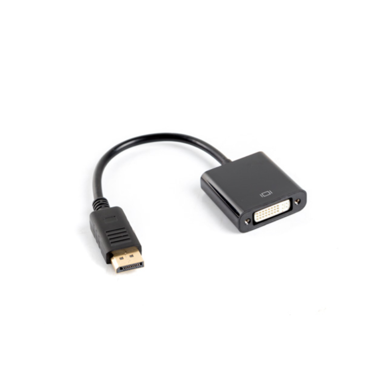 ADAPTADOR LANBERG DUAL LINK DISPLAYPORT (M) 1-2 A DVI-I(H)(24+5)