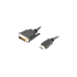 Cable hdmi a dvi 4k lanberg