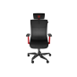 SILLA GAMING GENESIS ASTAT 700 ERGONOMICA GASLIFT 4 120KG NEGRA-ROJA