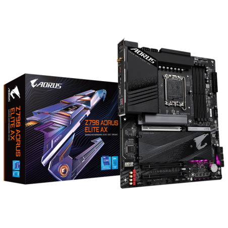 PLACA BASE GIGABYTE Z790 AORUS ELITE AX 1700 ATX 4XDDR5