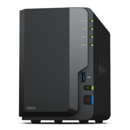 NAS SYNOLOGY DS223 ESCRITORIO REALTEK RTD1619B