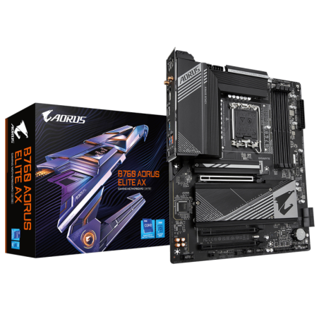 Placa Base Gigabyte B760 AORUS ELITE AX Socket 1700