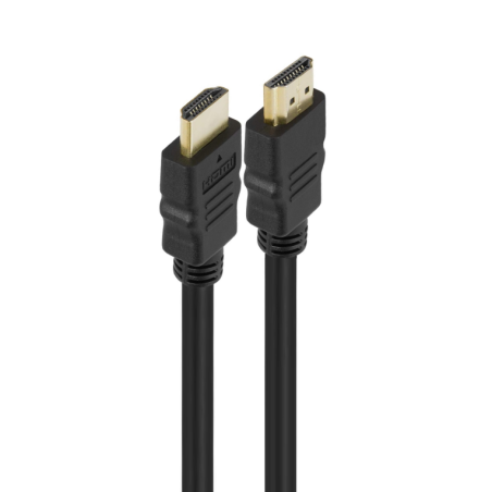 CABLE HDMI EWENT SOHO CON ETHERNET CABLE 10 M NEGRO DORADO RESOLUCIONES 4K